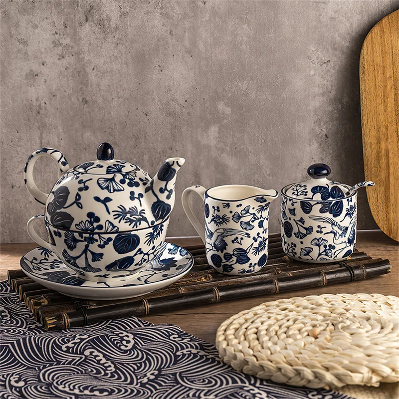 Coffee Tea Sugar - Ceramiczny Zestaw do Kawy i Herbaty