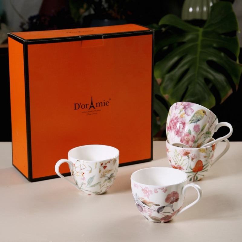 Xbloom Coffee Tea - Zestaw 4 sztuk, kubki do kawy,