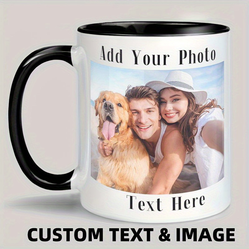 Coffee Tea Images - 2D, 1 sztuka, ceramiczny kubek o