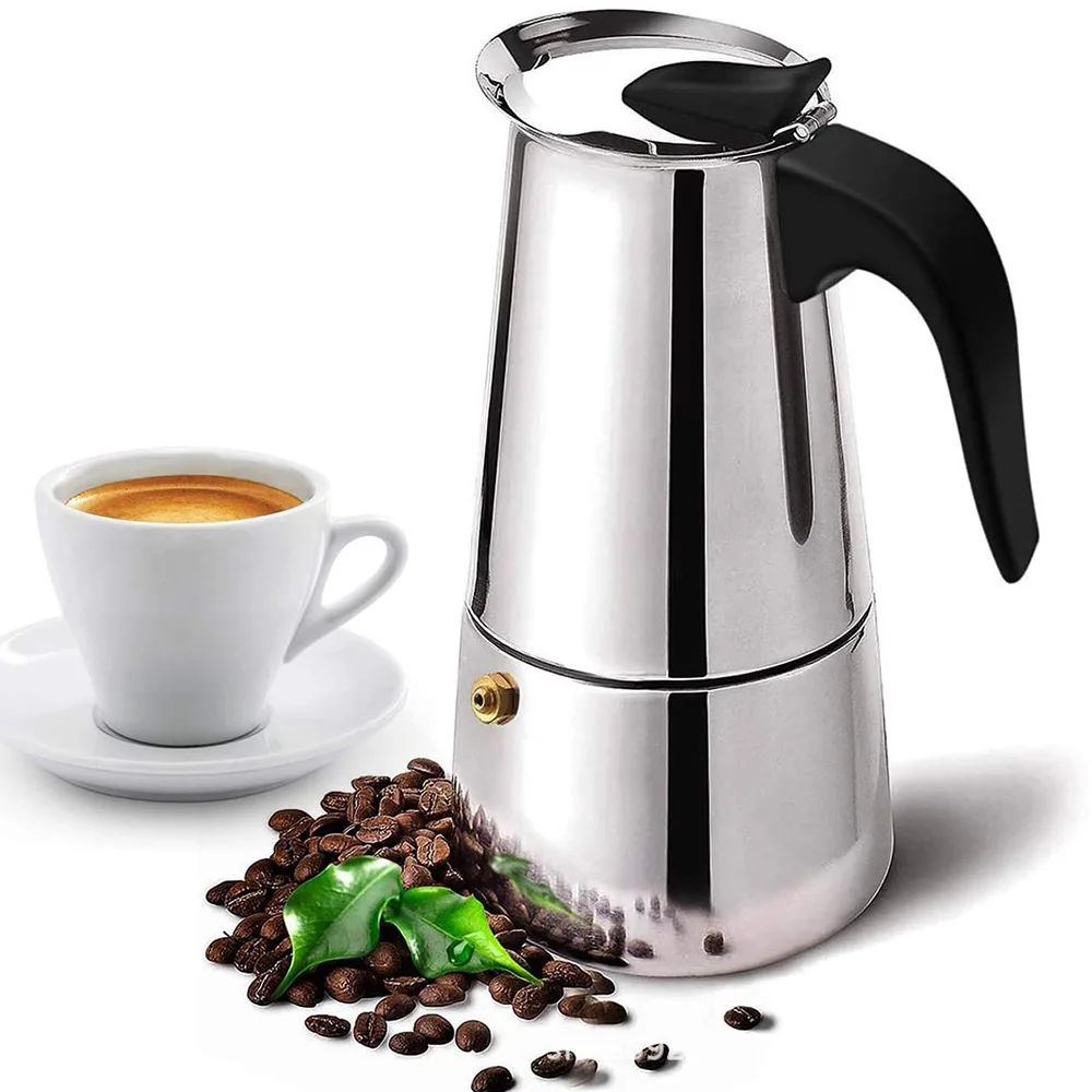 Ekspres do kawy Moka ze stali  – Moka Pot Stove recenzja i cena