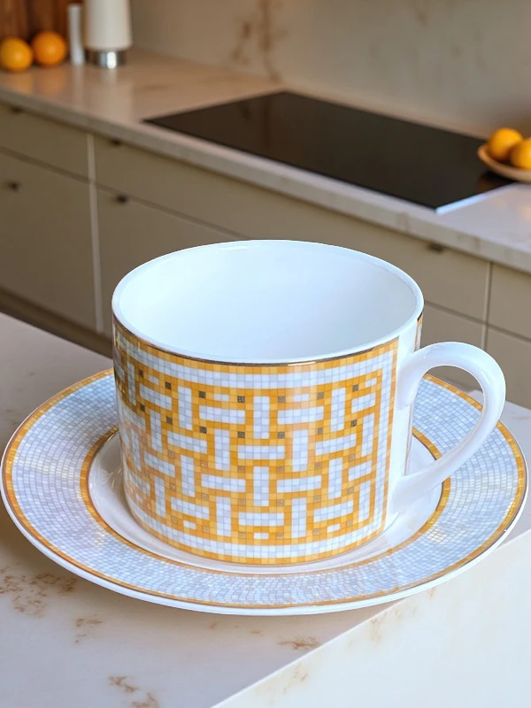 Elegancki zestaw filiżanek do  – Coffee Tea And Sugar Set recenzja i cena