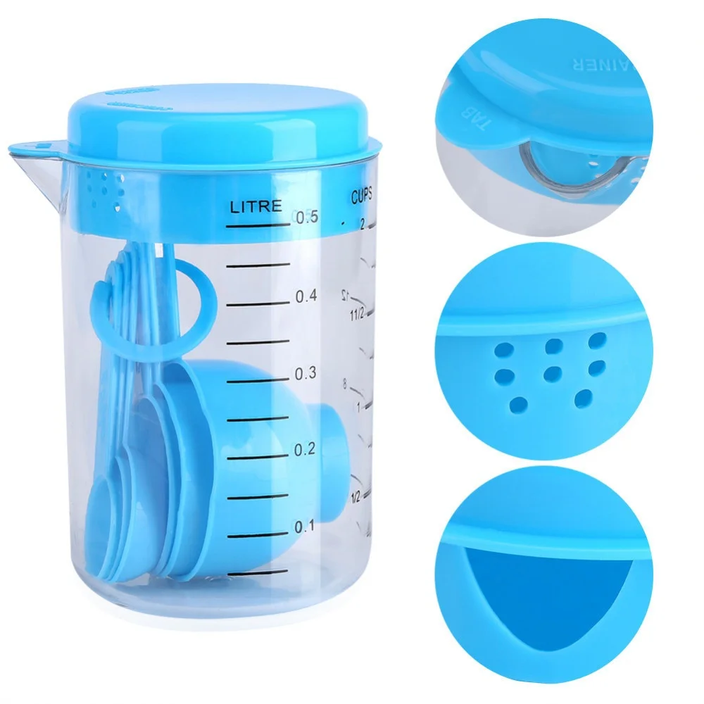 7 sztuk/zestaw plastikowe kubk – Coffee Tea And Sugar Set recenzja i cena