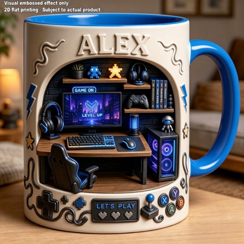 Kubek z motywem e-sportowym, c – Coffee Tea Name recenzja i cena