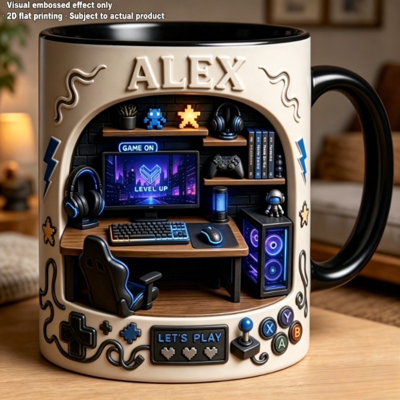 Kubek z motywem e-sportowym, c – Coffee Tea Name recenzja i cena