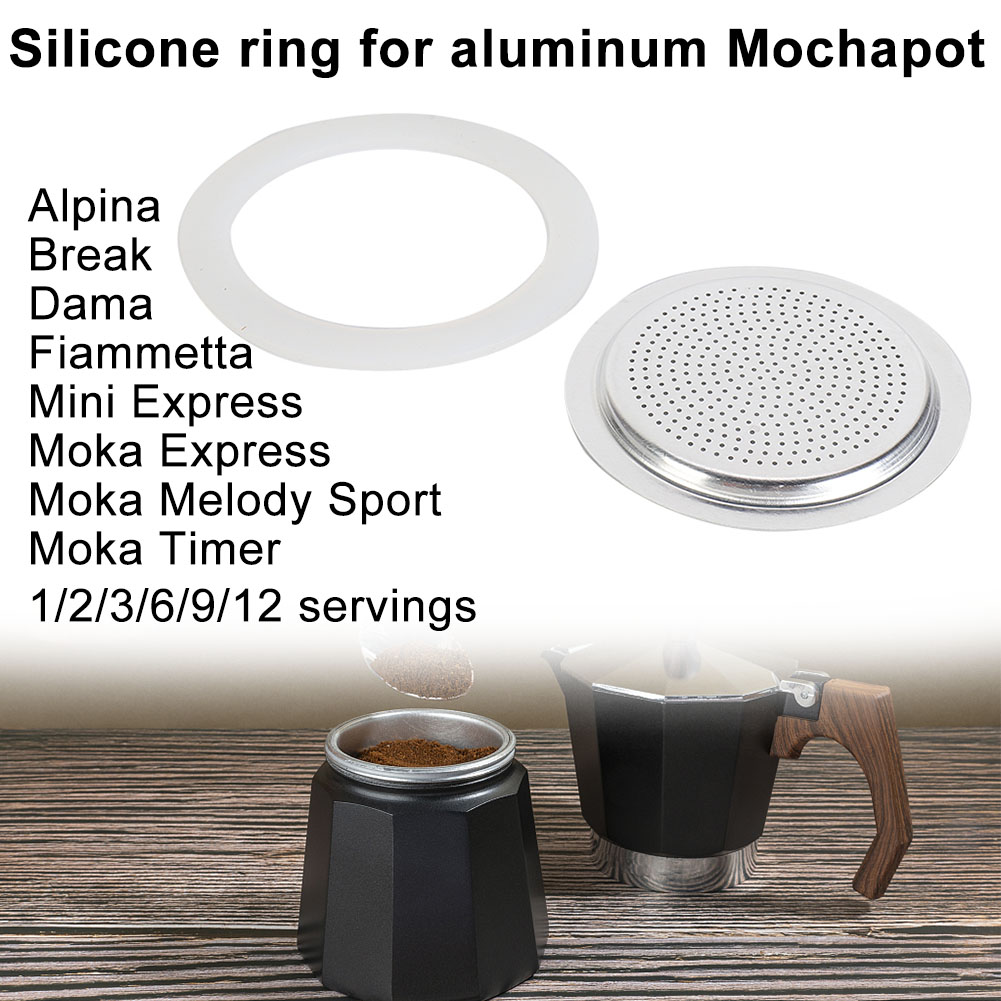 1 zestaw gumowych uszczelek z  – Moka Pot Stove recenzja i cena