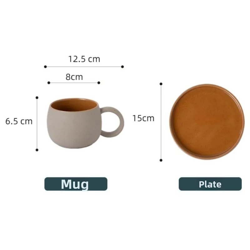 Zestaw ceramicznych filiżanek  – Coffee Tea And Sugar Set recenzja i cena