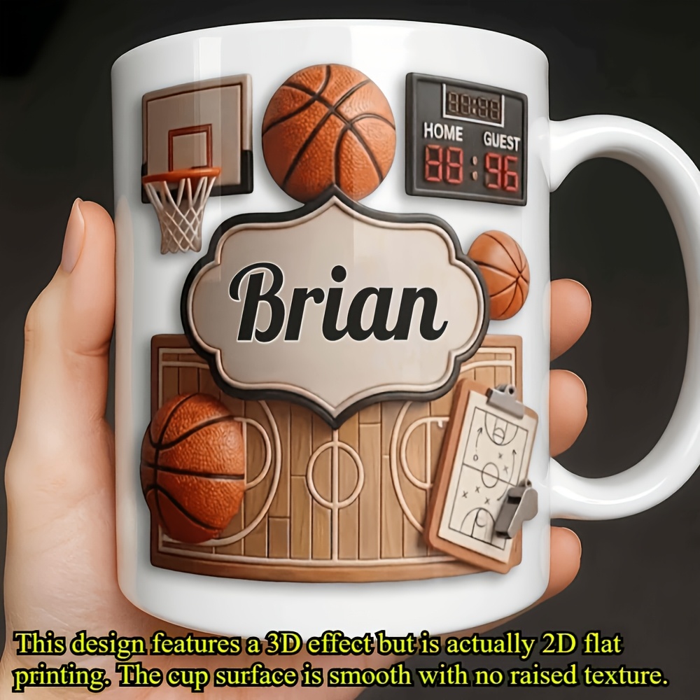Personalizowany kubek do koszy – Coffee Tea Name recenzja i cena