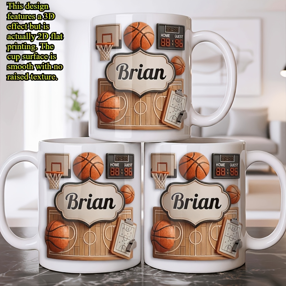 Personalizowany kubek do koszy – Coffee Tea Name recenzja i cena